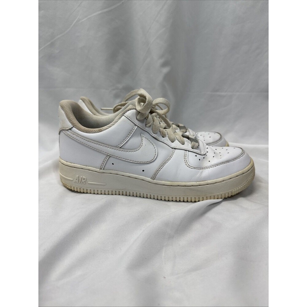 Nike Air Force 1 Low Triple White Shoes Womens 8 Athletic Sneaker DD8959-100